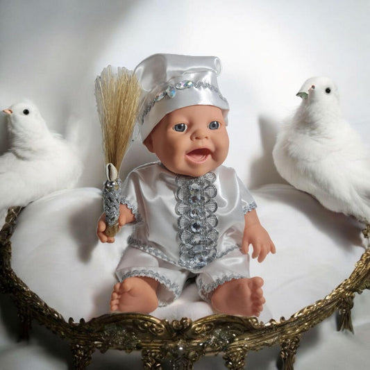 Muñeco Orisha Obatala Oxala , santería yoruba lucumí