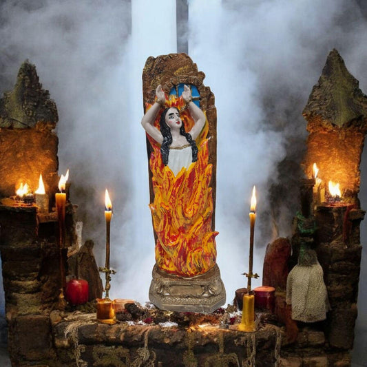 Figura de la Anima sola , Alma del Purgatorio ,articulos esotéricos y religiosos