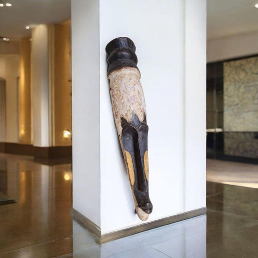 Máscara Baule (Costa de Marfil  arte africano)  Galería de arte Africana , antigüedad