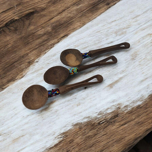conjunto 3 cuacharas decorativas, Arte africano , Galería de Arte , antigüedad , Artesanía africana