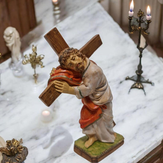 Christ with cross. Catholic Saints and Virgins, Religious products,