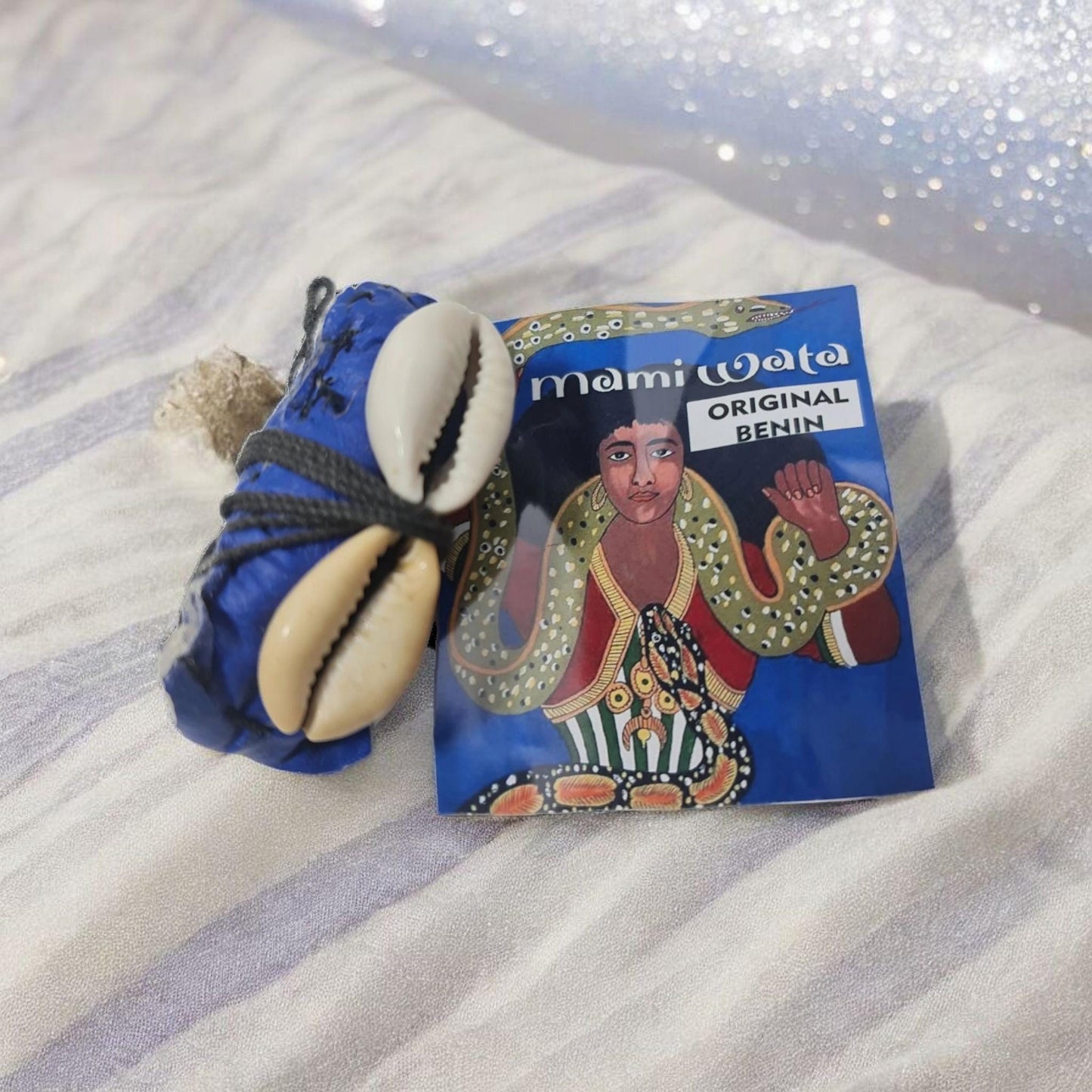 Amuleto africano Atracción y proteccion de Mami Wata ,  arte africano , recetas ancestrales , producto original