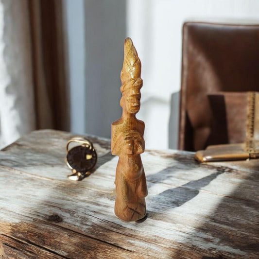 Iroke de Orula , artesanía Religiosa Campana para llamar al Santo , Santería , Palo Mayombe , Babalawo