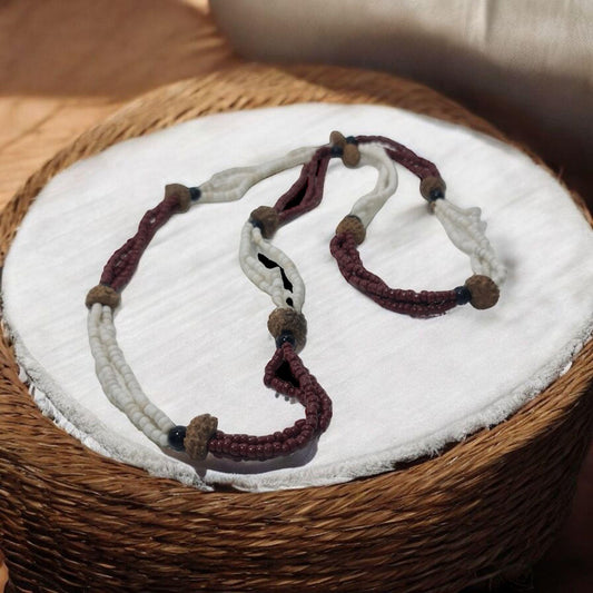 Collar Africano Vodun Sagbata , Sakpata,  Protección  , secretos del vodun  , arte tradicional africano