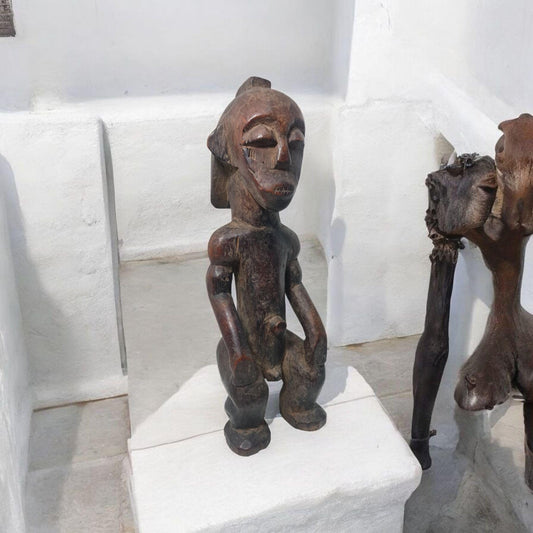 Fetiche africano Congo Tribal  , arte Africano , Galería de arte , hecho a mano