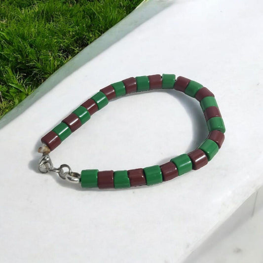 Ildé nigeriano de 6 mm, Ifá ,Babalawo , Yoruba , Nigeria