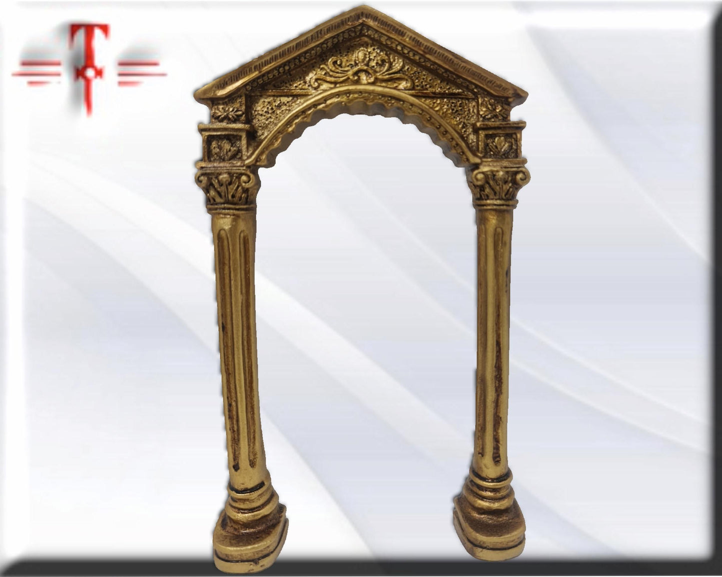 Arco dorado para santo , Santos y Vírgenes católicos , productos Religiosos