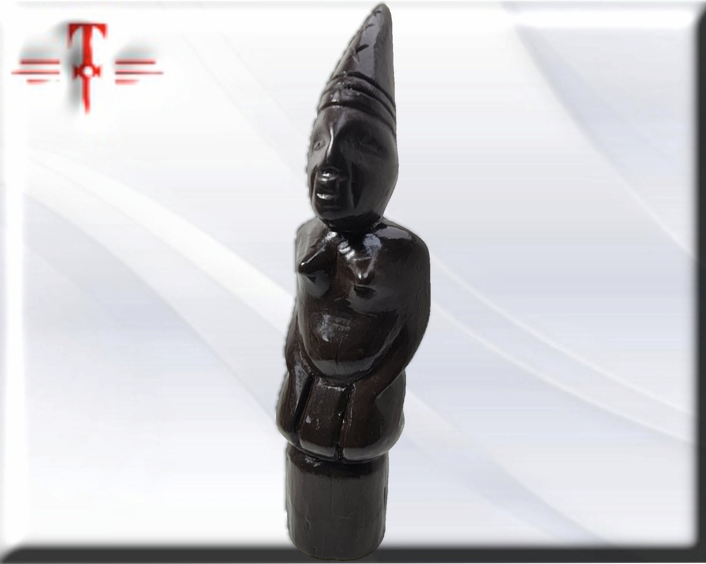 Agogo Iroke de Orula , artesanía Religiosa Campana para llamar al Santo , Santería , Palo Mayombe , Babalawo