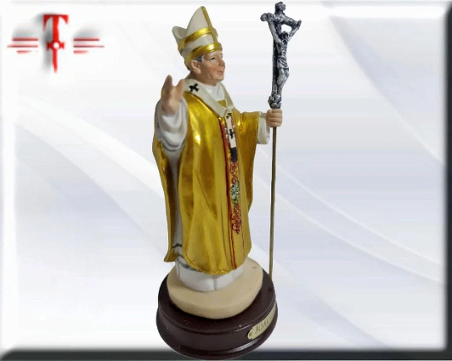 Papa San Pablo II , virgenes y santos catolicos