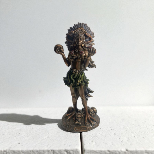 Statue des Gottes Dagda, mythologische Götter, esoterische und religiöse Gegenstände, handbemalt