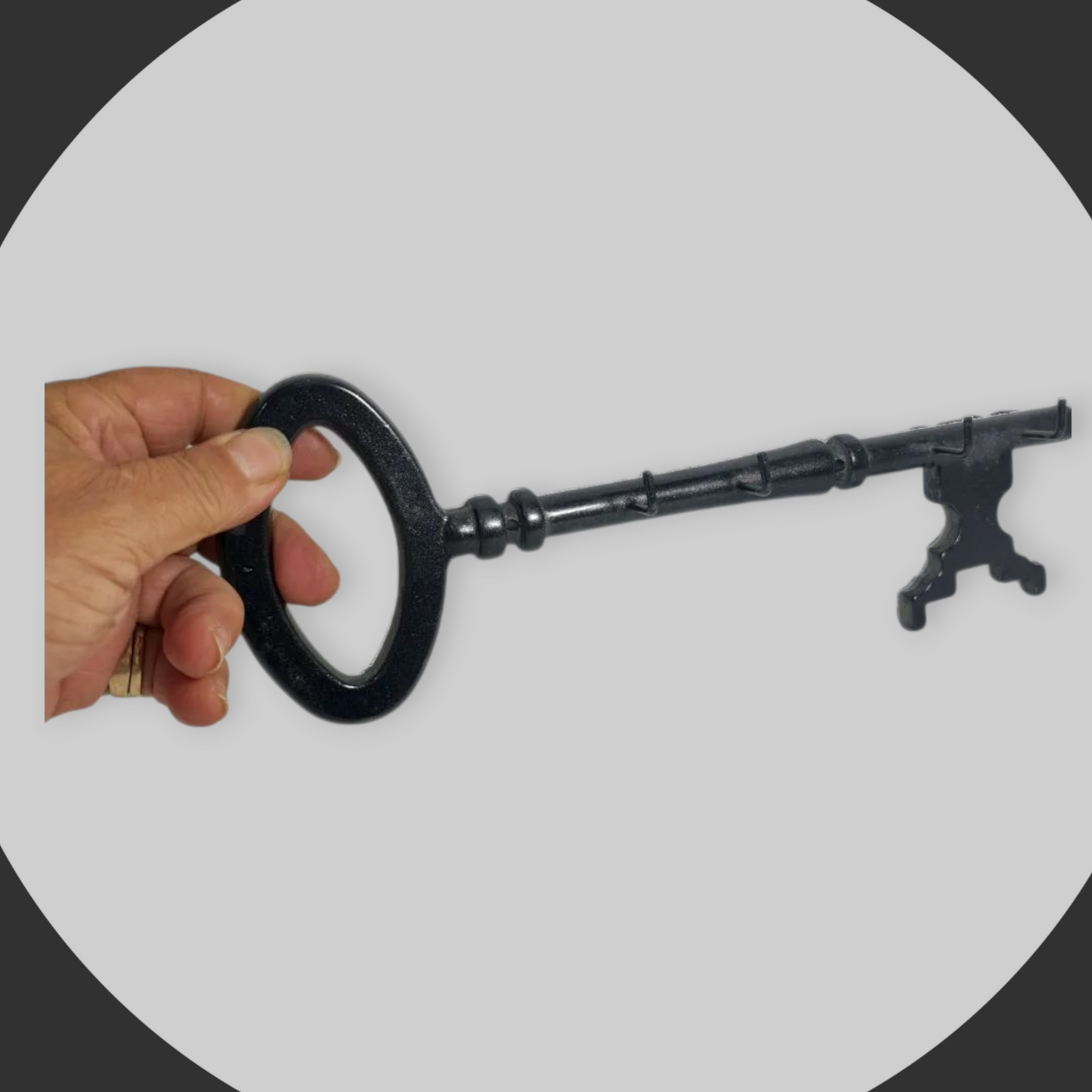Colgador llave de hierro