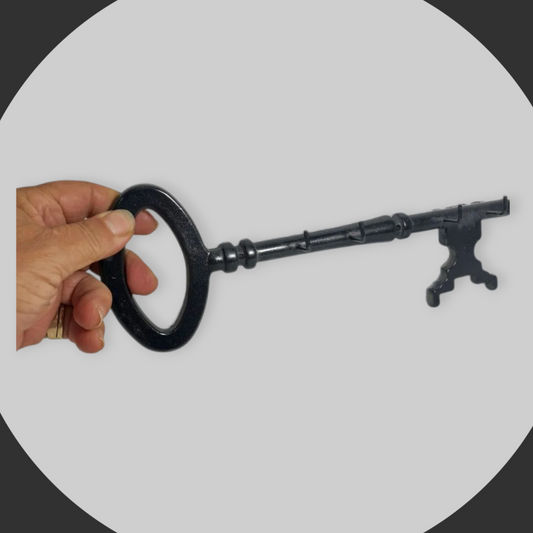 Colgador llave de hierro