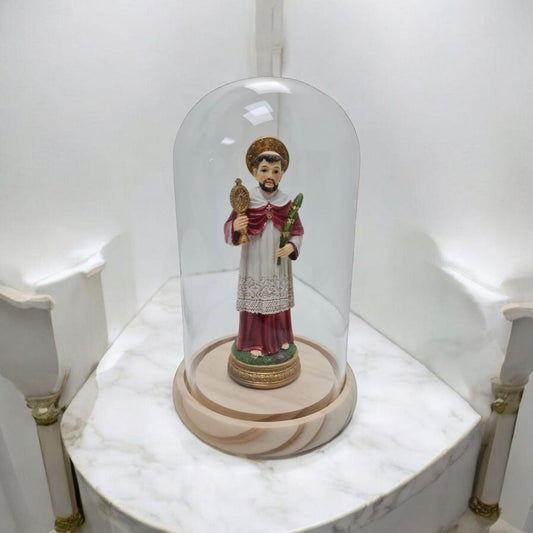 glass dome for Saint . Catholic Saints and Virgins, Religious products,