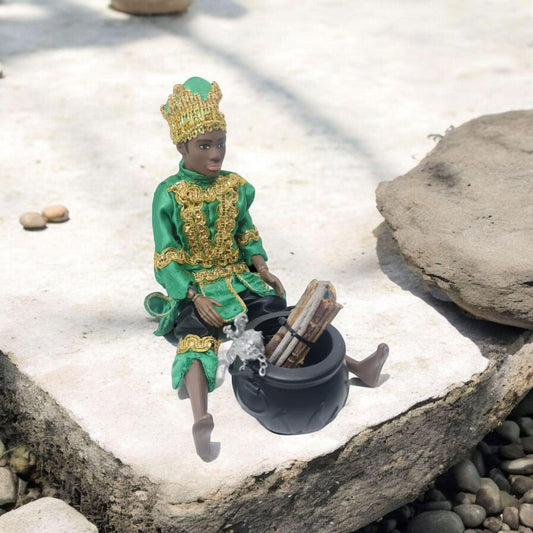 Muñeco Orisha Ogun Oggun, santería yoruba lucumí