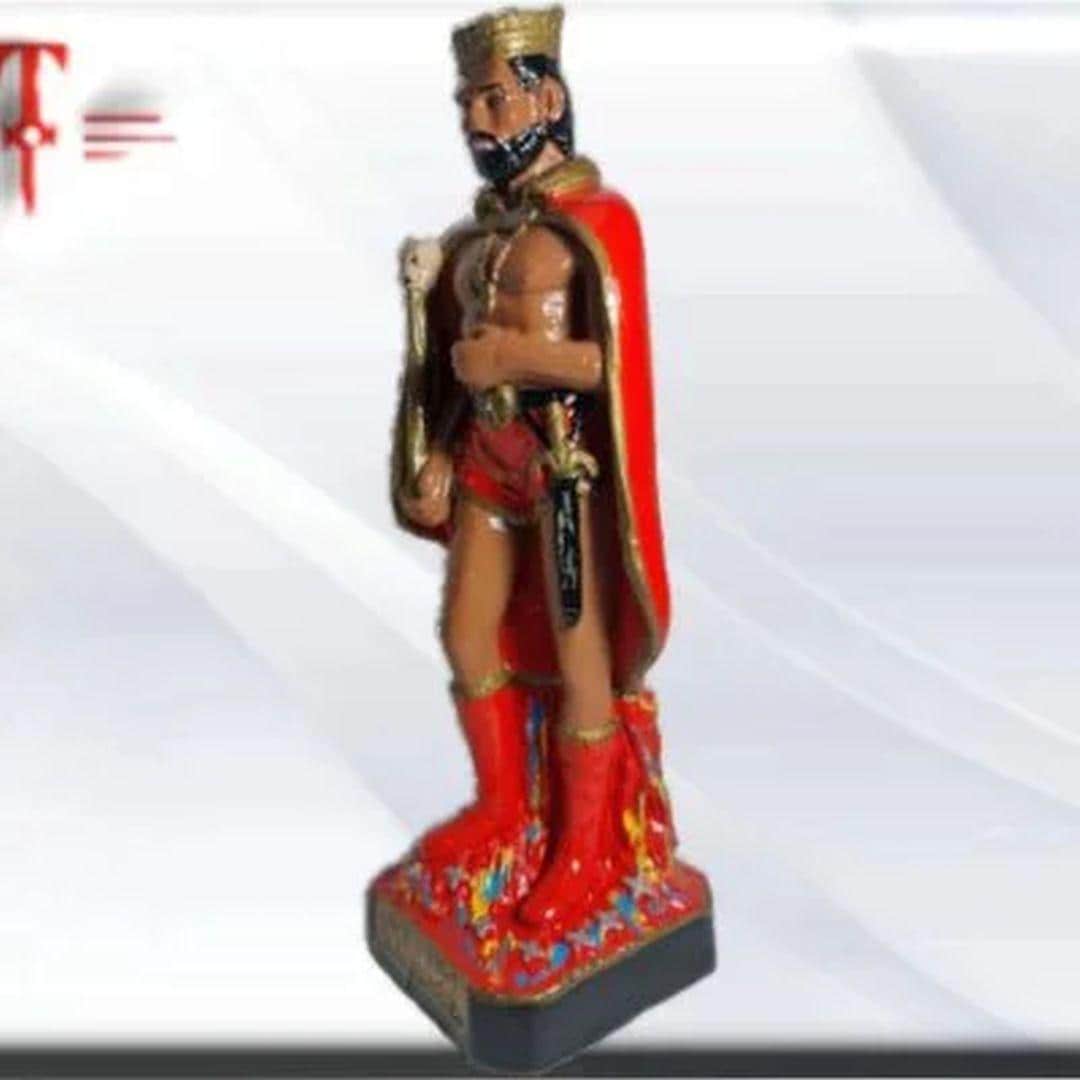Estatua , Figura , exu rey de las 7 encrucijadas , kimbisa, umbanda, candomble