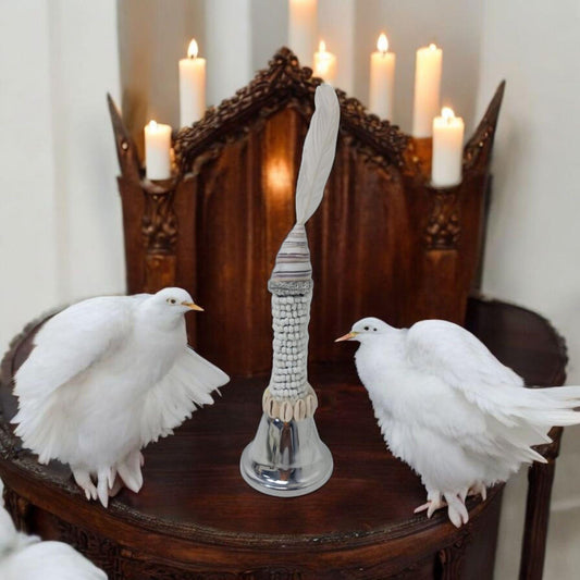Campana Orisha Obatala , santería yoruba lucumí