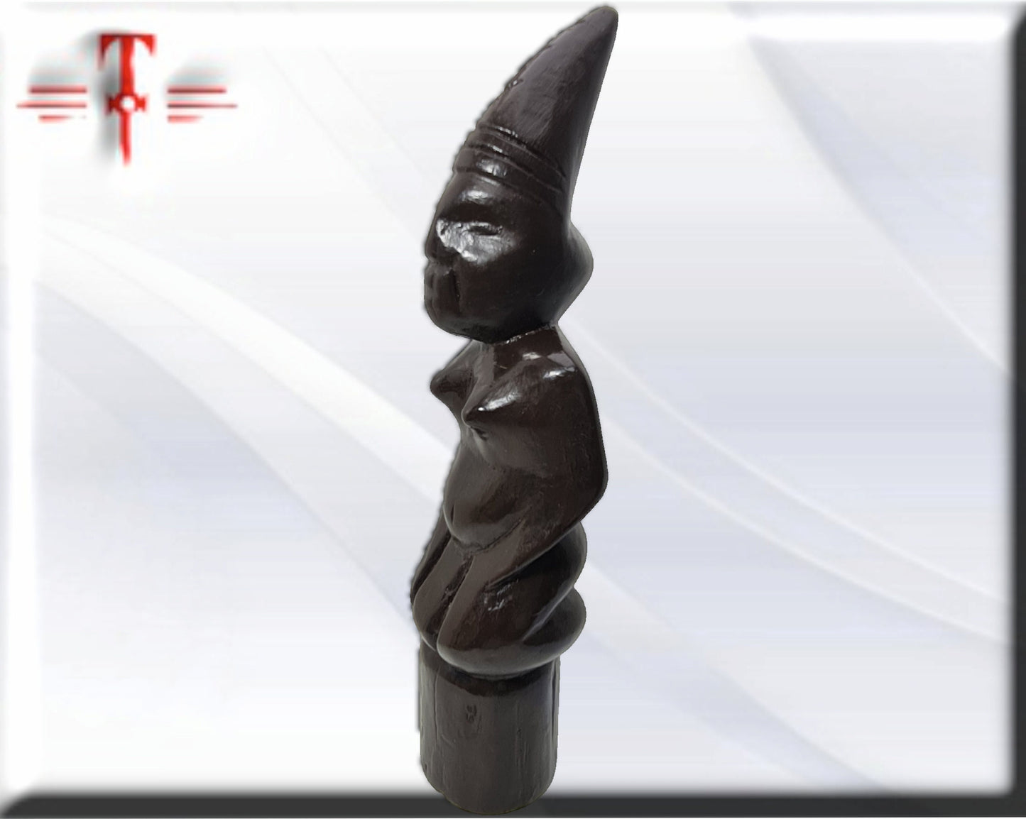 Agogo Iroke de Orula , artesanía Religiosa Campana para llamar al Santo , Santería , Palo Mayombe , Babalawo