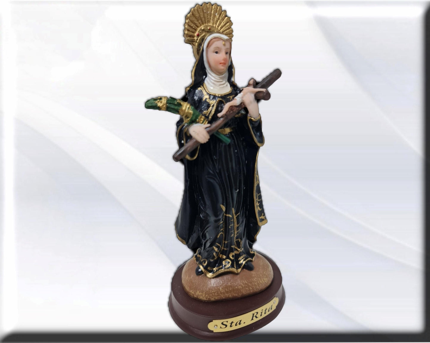 Santa Rita de Casia  . Catholic Saints and Virgins, Religious products,