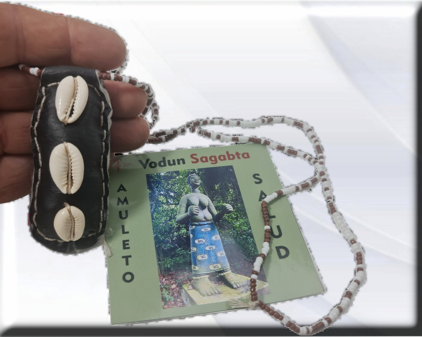 Afrikanisches Amulett für Gesundheit Vodun Zakpata (Babalu Ayé – Heiliger Lazarus) Geheimnisse des afrikanischen Vodun