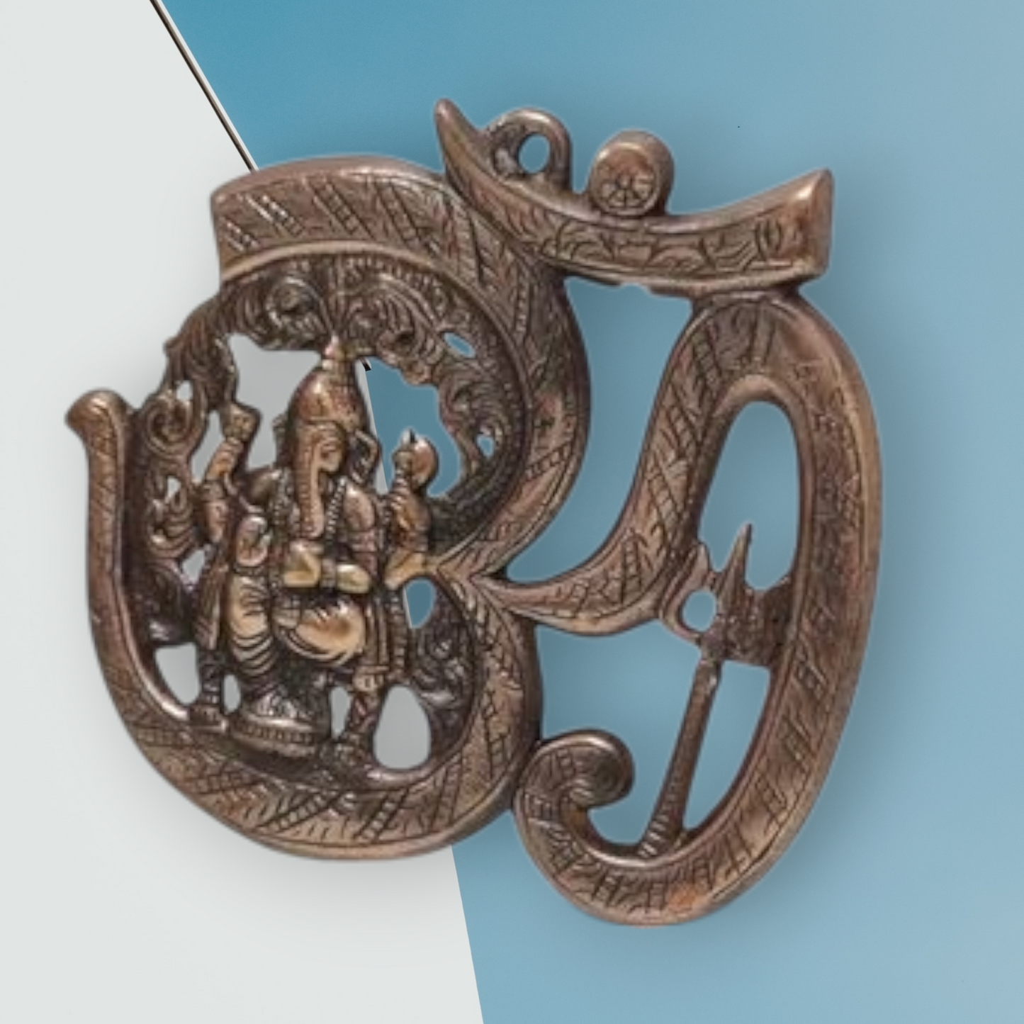 Colgador Om con Ganesha