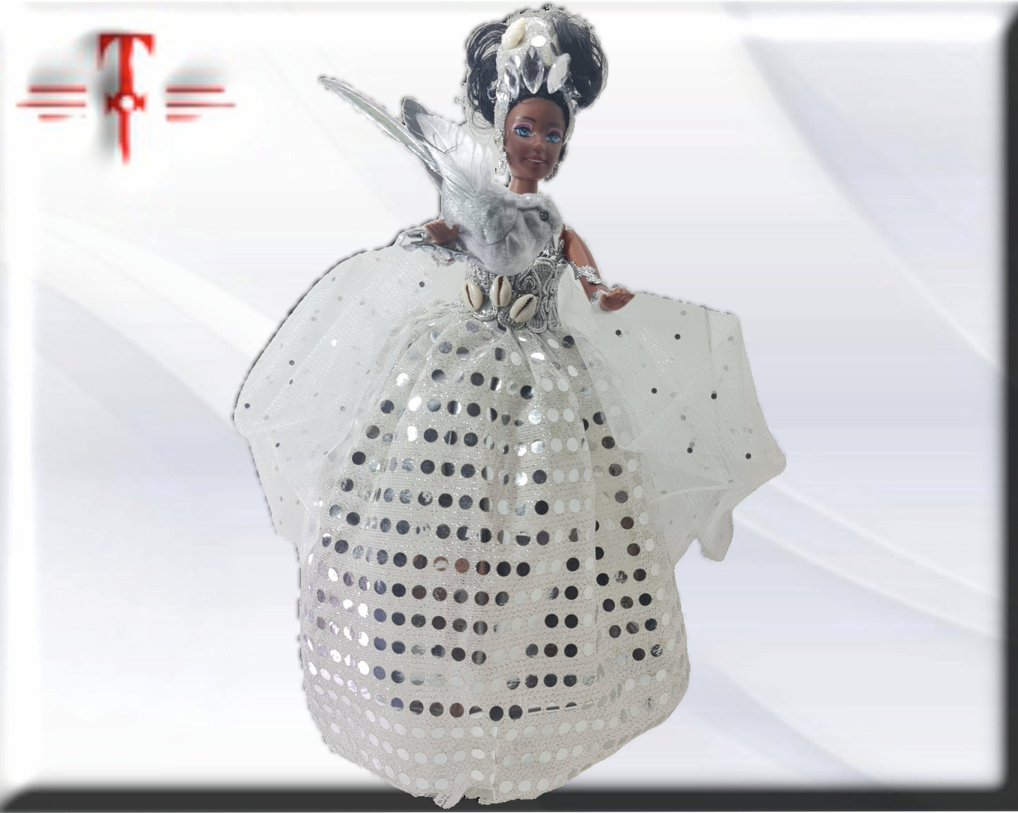 Orisha Obatala Oxala Puppe, Yoruba Lucumí Santeria