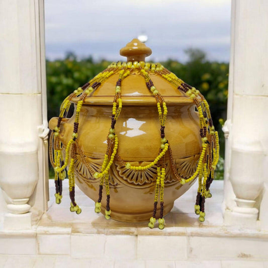 Malla para sopera de la orisha Oshun , santería Palo Mayombe , Oxum Umbanda , Panteon yoruba