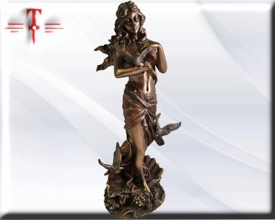 Statue des Gottes Dagda, mythologische Götter, esoterische und religiöse Gegenstände, handbemalt