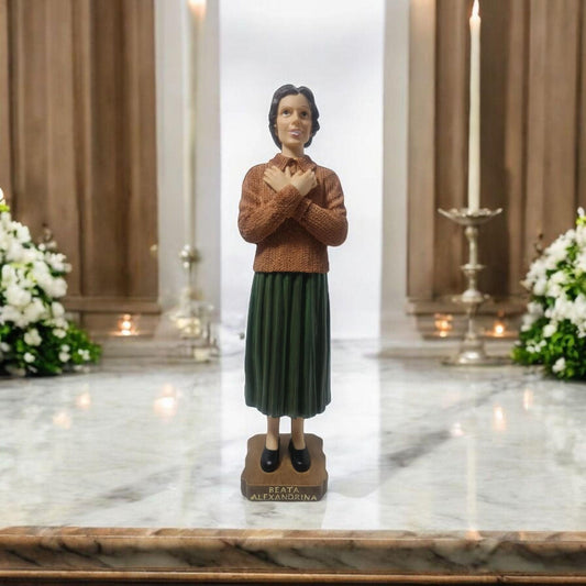 Blessed Alexandrina Statue , Catholic Saints and Virgins, Religious products,