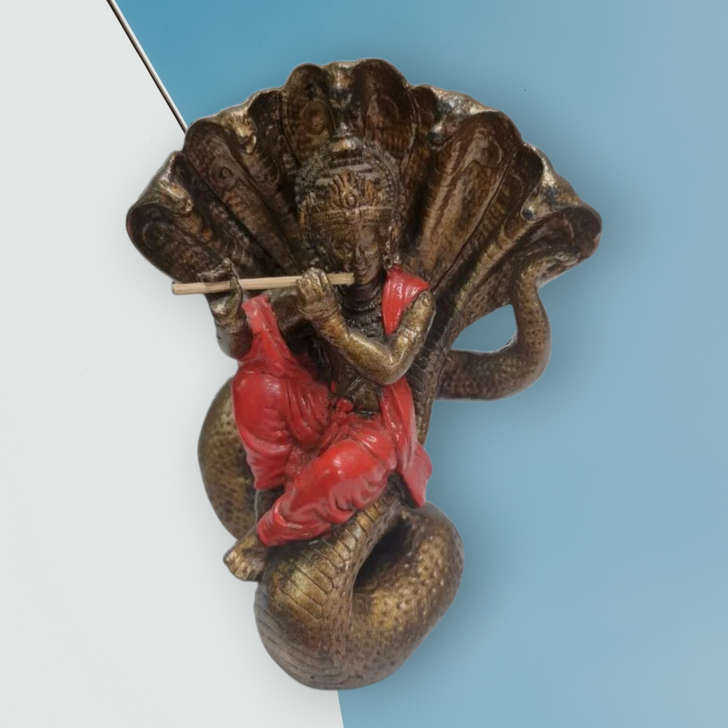 Buda protegido por el rey de los nagas