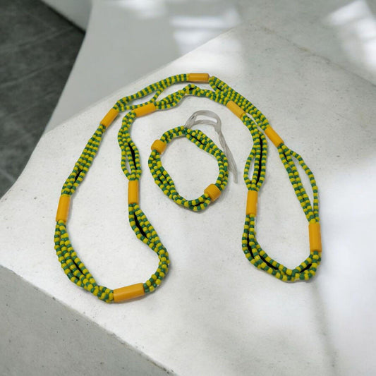 Ifá necklace pack with ildé, Orula, Orunmila, Yoruba, Santeria, Palo Mayombe