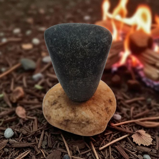 sokpe y atrobó , piedra hembra y piedra macho de changó ( heviesso ) .