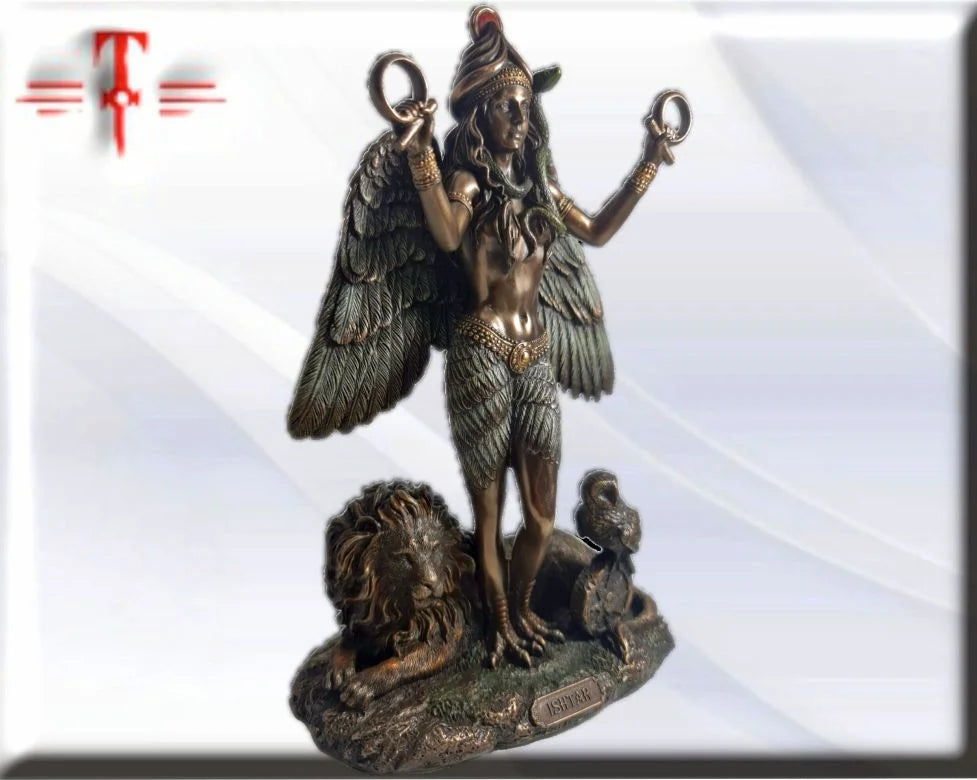 Statue des Gottes Dagda, mythologische Götter, esoterische und religiöse Gegenstände, handbemalt