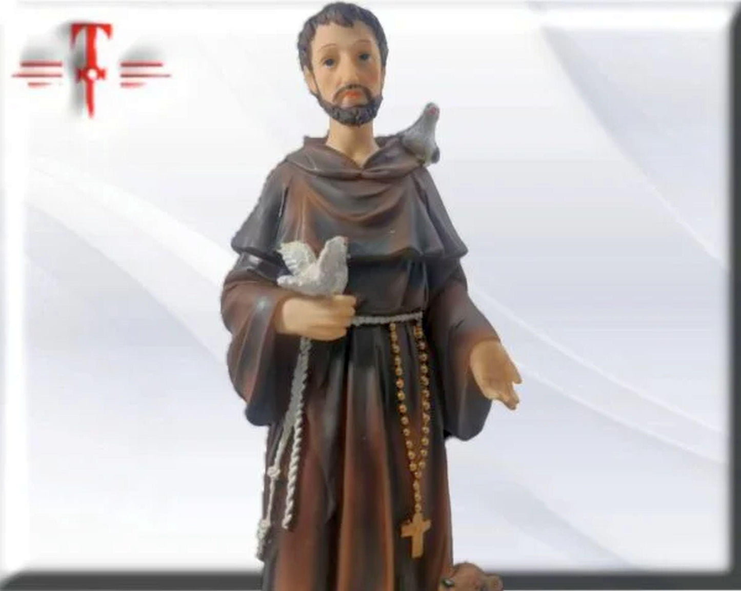 San Francisco de Asis 32cm , Santos y Vírgenes católicos , productos Religiosos