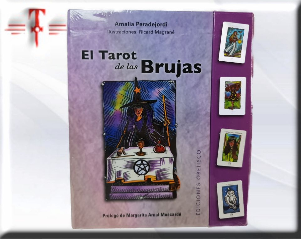 Tarot de Las Brujas libro pack