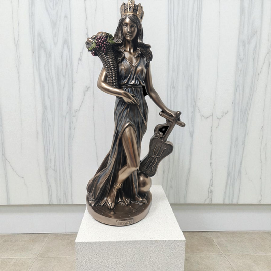 Diosa de la fortuna y prosperidad Tyche