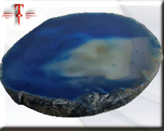 Ágata Geoda azul 16cm