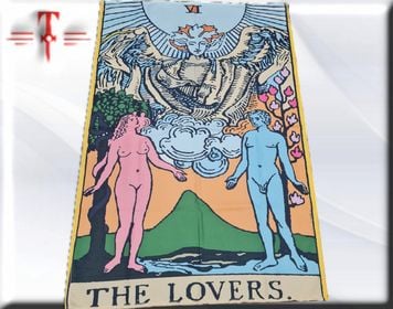 tapiz de cartas de tarot