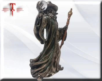 Statue des Gottes Dagda, mythologische Götter, esoterische und religiöse Gegenstände, handbemalt