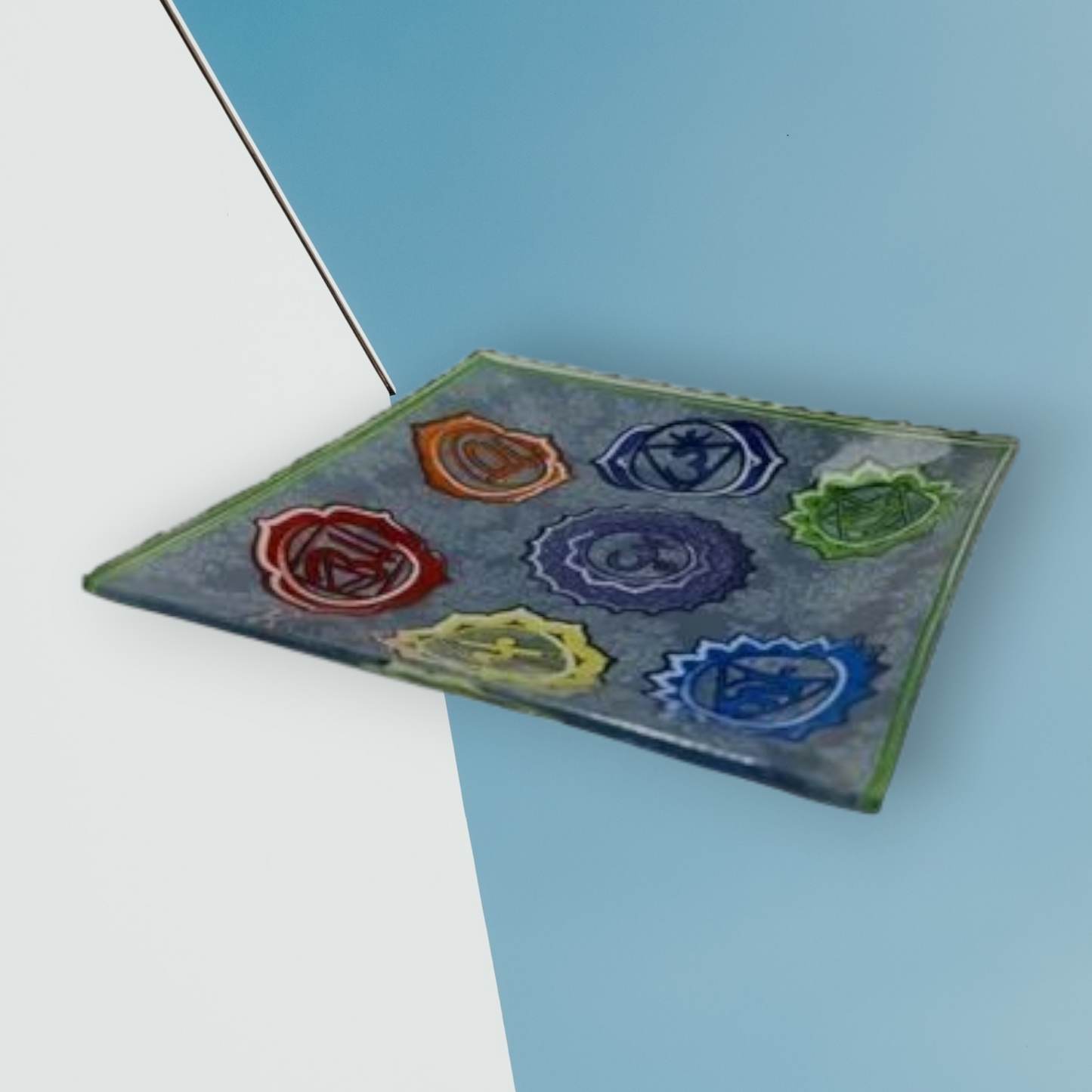 bandeja cristal 7 chakras