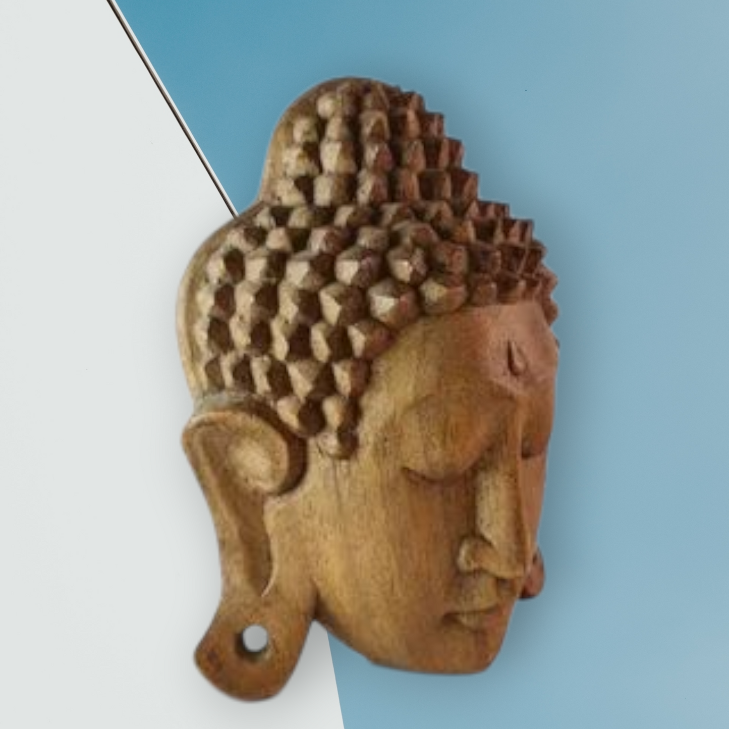 Máscara Buda en madera
