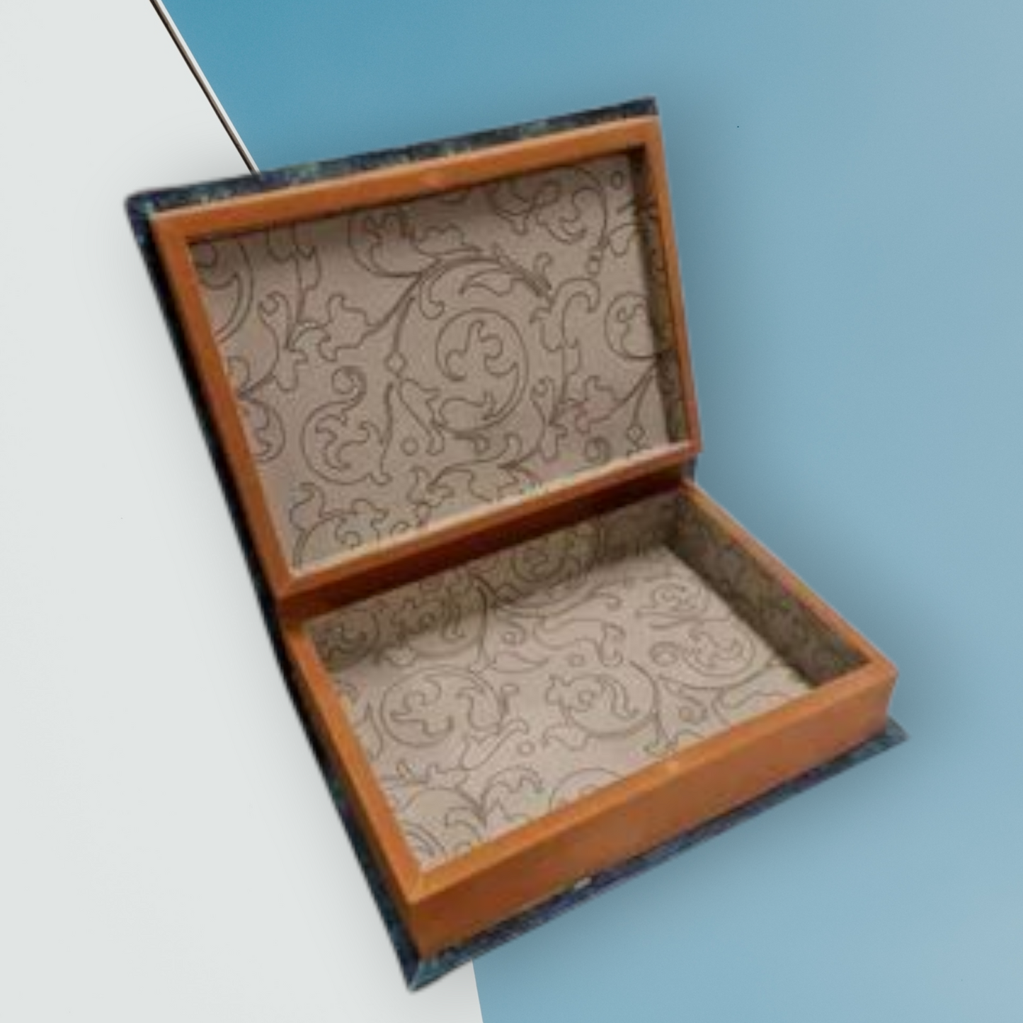 caja de Buda con forma de libro