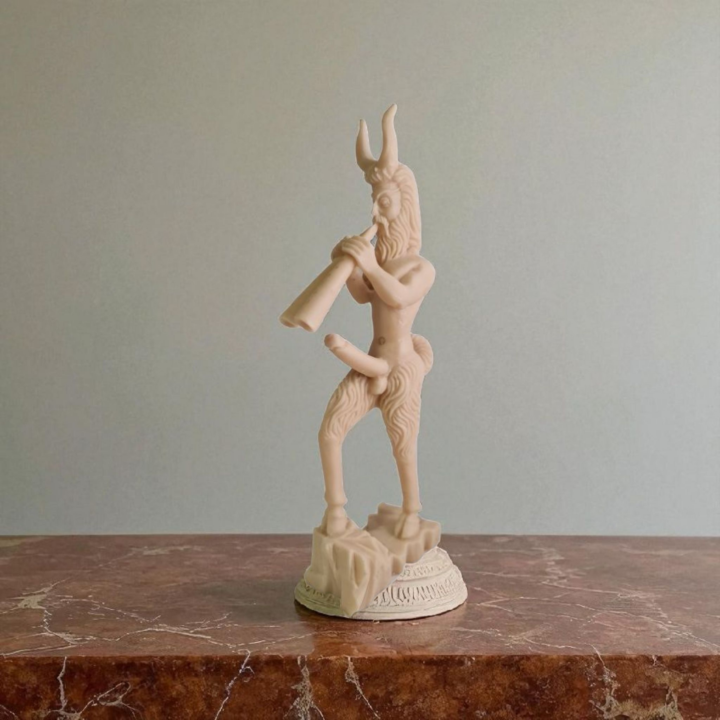 Statue des Gottes Dagda, mythologische Götter, esoterische und religiöse Gegenstände, handbemalt