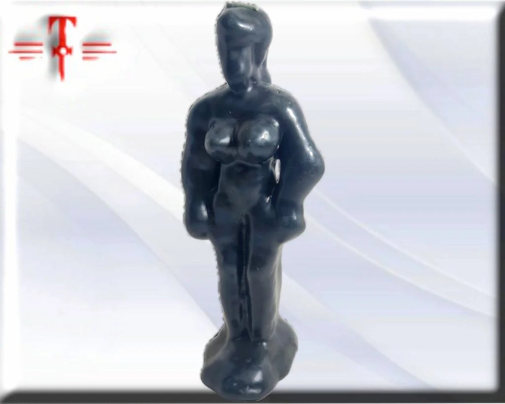 Vela cuerpo persona Negro