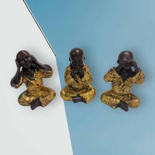 Niños monjes 3 pc
