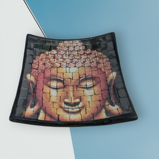 Plato mosaico Buda