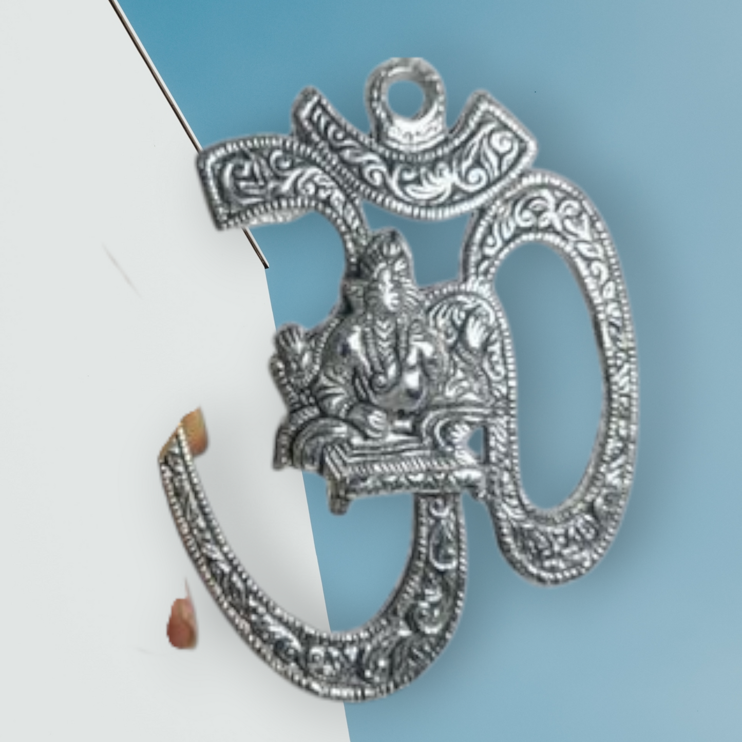 Colgador Om con Ganesha