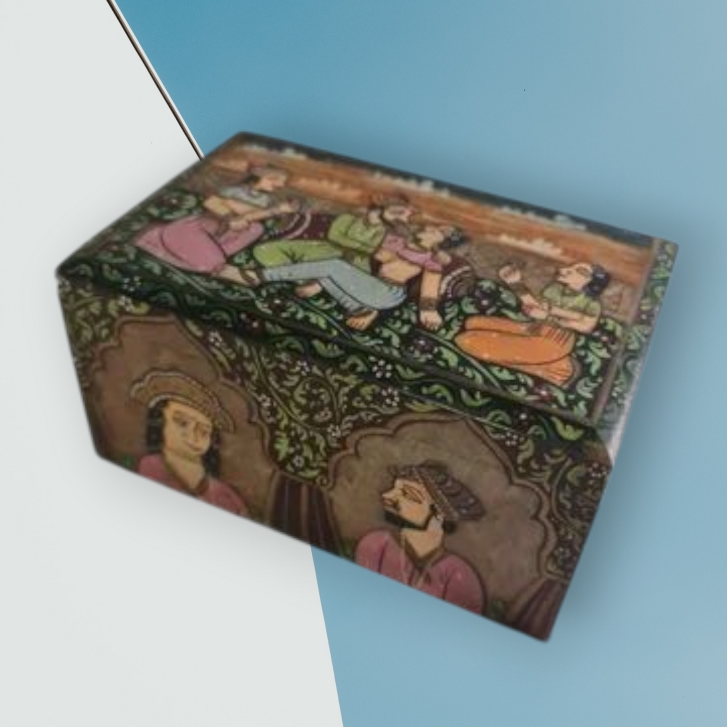 Caja Piedra pintada