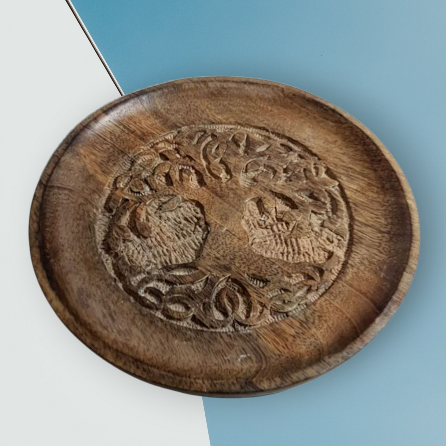Platos madera árbol de la vida