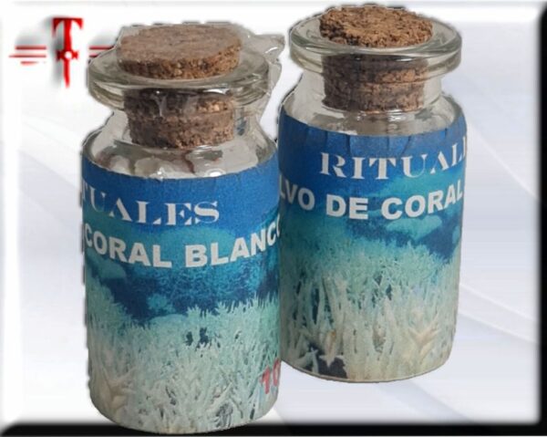 Polvos de coral blanco En la cristaloterapia y otros métodos de sanación holística