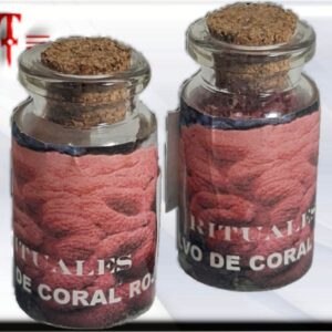 polvos de coral rojo En la cristaloterapia y otros métodos de sanación holística